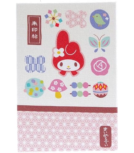 Amazon.co.jp: HollyHock 【大判】マイメロディ御朱印帳（手毬飴